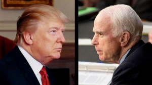 ترامب غير مدعو لجنازة السيناتور ماكين