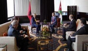 الملك يبحث مع الرئيس الألباني سبل التعاون بين البلدين