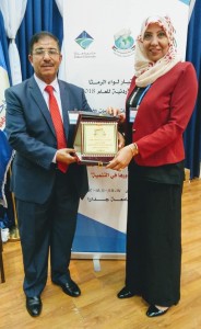جامعة البترا تفوز بأفضل بحث علمي مقدم في مؤتمر المكتبيين السابع