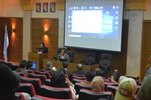 محاضرة في جامعة عمان الأهلية للرائد "الطنطاوي" حول المخدرات وأثرها في المجتمع