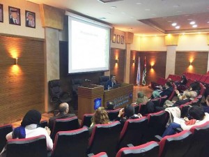 ورشة عمل لكلية الآداب والعلوم  بجامعة عمان الاهلية حول أساليب كتابة البحث العلمي وفق معايير المجلات العالمية