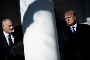 كبير موظفي البيت الابيض جون كيلي يغادر منصبه نهاية العام