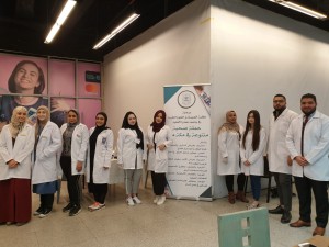حملة توعوية صحية متنوعة في "مكة مول" لطلبة الصيدلة و العلوم الطبية من جامعة عمان الاهلية