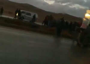 6 وفيات واصابة بحادث تصادم في الصحراوي