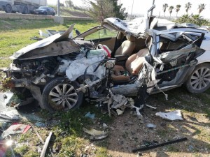 وفاة اثر حادث تدهور على جسر النعيمة في اربد