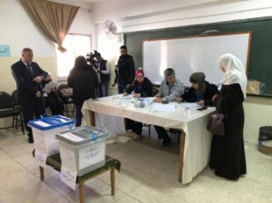 نسب الاقتراع في انتخابات المعلمين حتى الساعة العاشرة صباحا