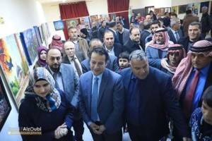 مندوبا عن وزير الثقافه الضمور يرعى حفلا فنيا لفرقة ودق في اربد