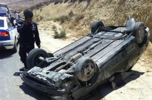 وفاة شخص اثر حادث تدهور في محافظة مادبا