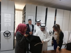 العياصرة يستقبل وفداً من وزارة شؤون الاعلام البحرينية