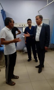 وزير الصحة يوعز خلال زيارة فجائية بتعزيز اطباء اختصاص لمستشفى التوتنجي