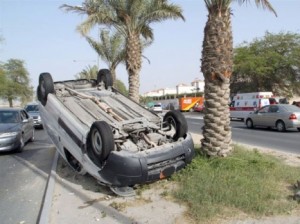 وفاة شخص وإصابة اثنين آخرين اثر حادث تدهور في محافظة العقبة