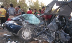 وفاة شخص وإصابة ثلاثة آخرين اثر حادث تدهور في محافظة الكرك