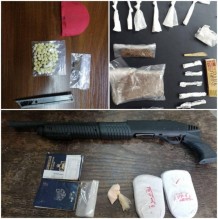 ضبط اسلحة نارية ومخدرات بحوزة 25 شخصا من المتعاطين والمروجين