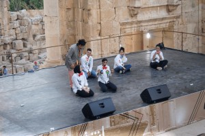 مسرحية حصة رسم على مسرح ارتيمس