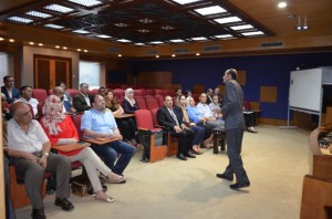 ورشة عمل "مدير لأول مرة" في جامعة عمان الأهلية