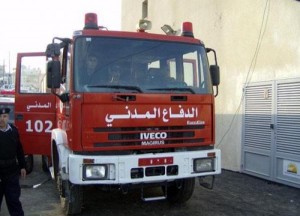 إصابة 7 أشخاص بحريق شقة في حي نزال