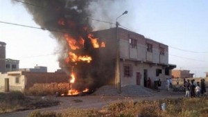 احتراق منزل على خلفية مشاجرة في الرصيفة