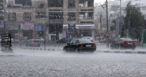 العاصمة عمّان تسجل أعلى كمية هطول مطري منذ بداية المنخفض الجوي