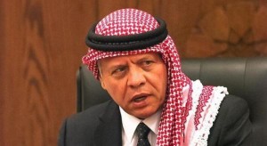 الملك ينعى السلطان قابوس