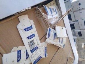 جمرك العمري يحبط محاولة تهريب دخان أردني إلى المملكة