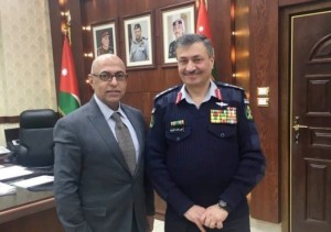 الرقاد يزور الطراونة مدير الدفاع المدني لتقديم التهاني