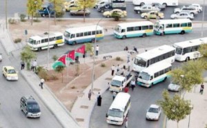 اللوزي: اعادة النظر بتعرفة النقل العام في شباط