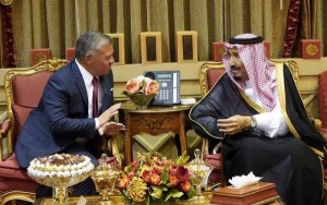 الملك سلمان: نقف بجانب الأردن ونساند كافة اجراءات الملك عبدالله الثاني