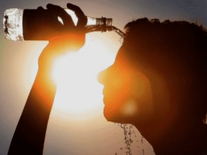 ذروة تأثير الموجة الحارّة على الاردن الاثنين