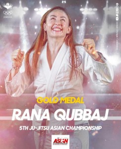 الأردنيتان قبج وقاقيش تحققان ذهبية وفضية آسيا للجوجيتسو
