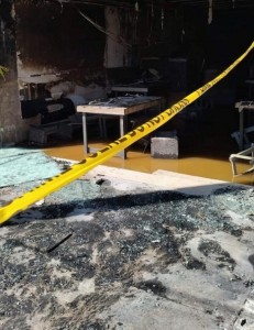 المدعي العام يباشر التحقيق بحريق مطعم أودى بحياة 3 أشخاص في شارع الجامعة