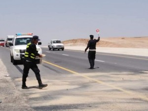 وفاة بتصادم صهريجي مواد نفطية على طريق الجفر