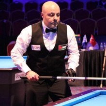 أبو تايه يهزم بطل أوروبا بـ البليارد الفرنسي