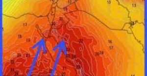 كتلة هوائية افريقية دافئة تؤثر على الاردن