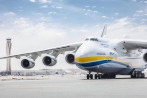 احتراق أكبر طائرة شحن في العالم بقصف روسي