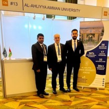 عمان الأهلية تختتم مشاركتها في قمة QS للتعليم العالي