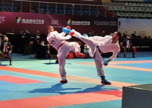 لاعب منتخبنا للكراتيه ينافس على برونزية الدوري العالمي