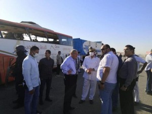 بالصور...22 وفاة و33 اصابة بحادث سير مروع في المنيا بمصر