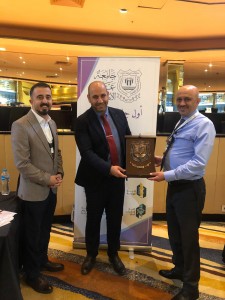 عمان الاهلية  تشارك في المعرض الدولي للجامعات الأردنية في القاهرة