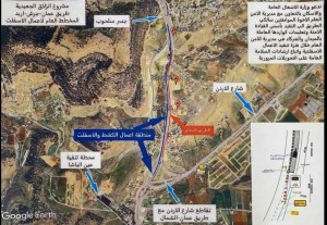 تحويلات مرورية على طريق عمان - جرش