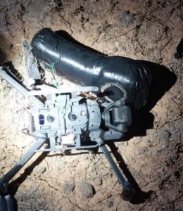 الجيش يعلن إسقاط طائرة مسيرة محملة بقطع أسلحة قادمة من سوريا