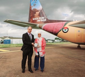 سلاح الجو الأردني يفوز بالمركز الأول للمرة الثانية في معرض "Air tattoo" الدولي المقام في بريطانيا