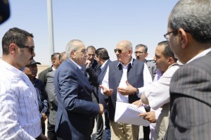 أبو السمن والذنيبات يطلعان على واقع طريق الشيدية ويدرسان خيارات اعادة تأهيله