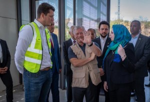 الملك يزور تلفريك عجلون