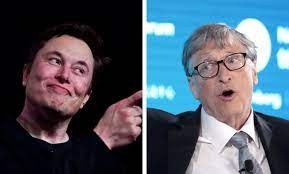 ما سر العداء بين ماسك وبيل غيتس؟