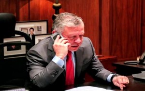 الملك والرئيس الأمريكي يبحثان هاتفيا الأوضاع المتدهورة بين الفلسطينيين والإسرائيليين