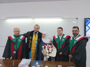 الزميل الصحفي علاء الذيب.. مبارك الماجستير