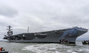 صحيفة: واشنطن أبلغت إسرائيل برحيل حاملة الطائرات