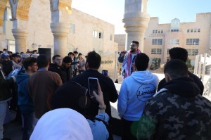 التطبيقية تقيم "معرض طوفان الأقصى" بتنظيم من الجالية الفلسطينية