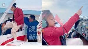 رجل أعمال صيني  يستأجر طائرة خاصة لنقل ابنته خلال أزمة سير خانقة