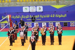 أمين عام حزب عزم يفتتح بطولة "الطائرة العربية" ويشيد بالتجمع العريي